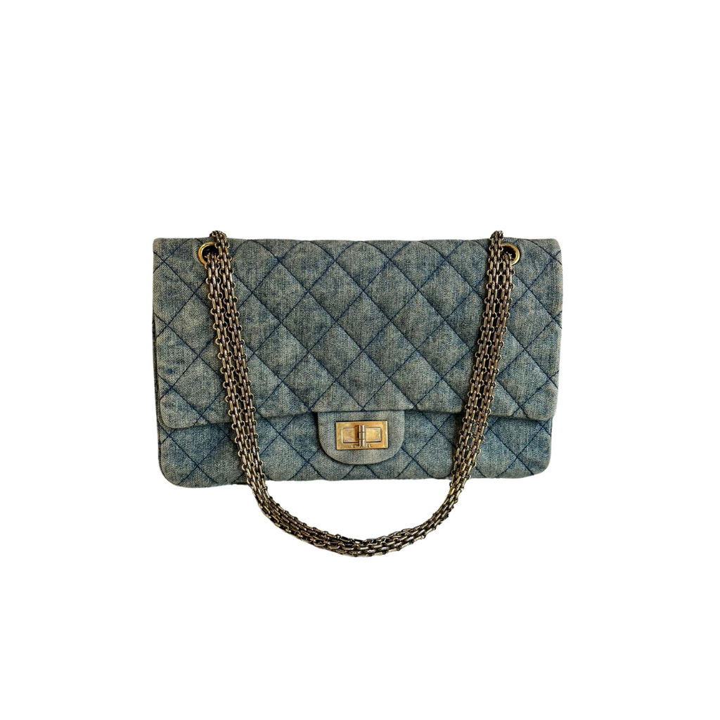 The 2.55 Chanel Denim Bag Bagheraluxury