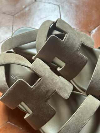 Hermès Sandales Havane 30