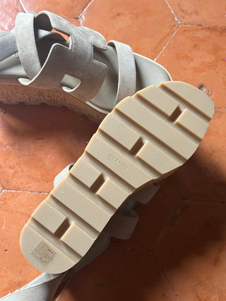 Hermès Sandales Havane 30