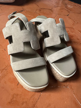 Hermès Sandales Havane 30