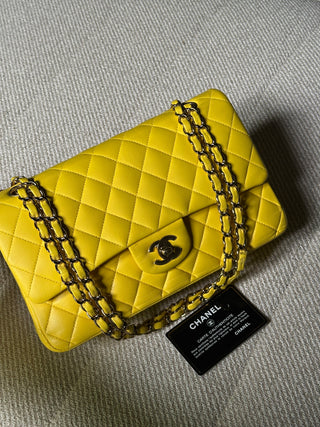 Chanel Timeless Medium Jaune