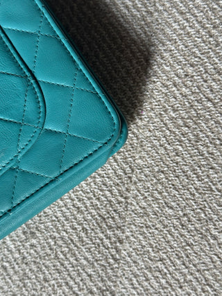 Chanel Wallet On Chain bleu