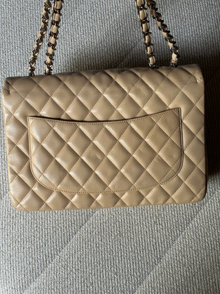 Chanel Timeless Jumbo Beige