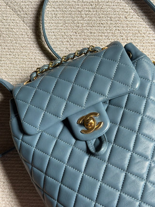 Chanel Sac à Dos Bleu