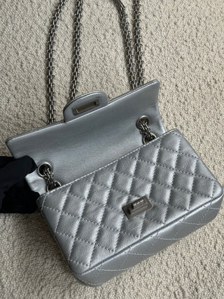 Chanel 2.55 Mini Silver