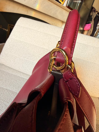 Fendi Peekaboo Soft Large Bordeaux