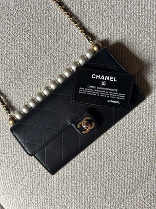 Chanel Wallet On Chain A Perles