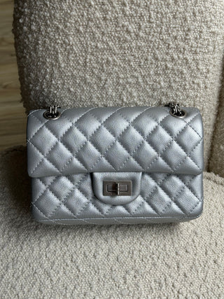 Chanel 2.55 Mini Silver