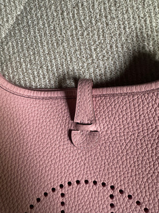 Hermès Mini Evelyne Rose Sakura