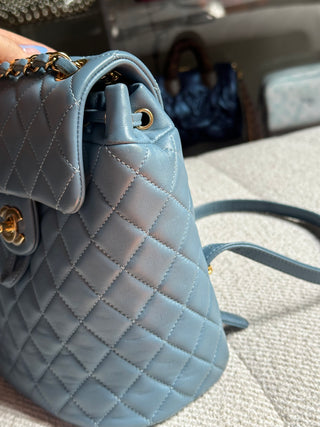 Chanel Sac à Dos Bleu