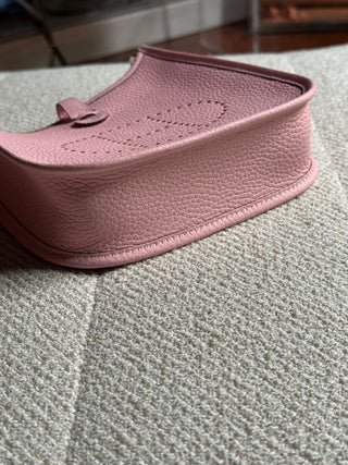 Hermès Mini Evelyne Rose Sakura