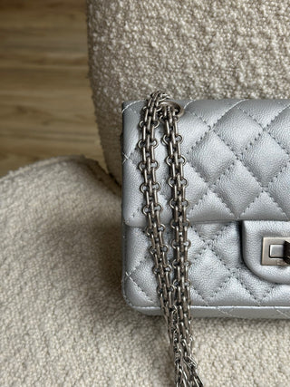 Chanel 2.55 Mini Silver