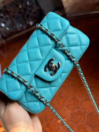 Chanel Timeless Bleu Tiffany