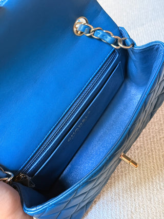 Chanel Timeless Mini Rectangle Bleu