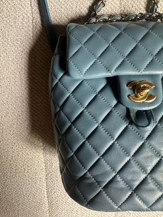 Chanel Sac à Dos Bleu