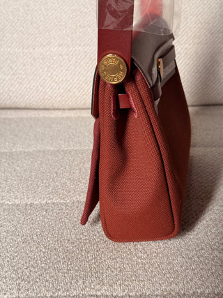 Hermès Herbag ZIP 20 Retourné Rouge H