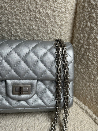 Chanel 2.55 Mini Silver