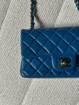 Chanel Mini Rectangle Bleu