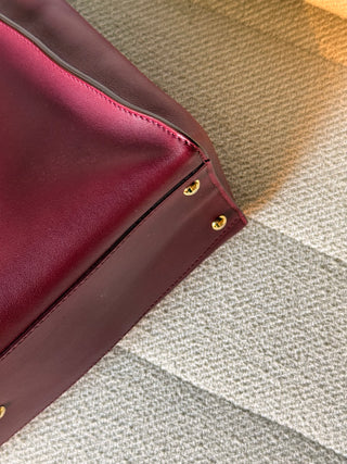 Fendi Peekaboo Soft Large Bordeaux