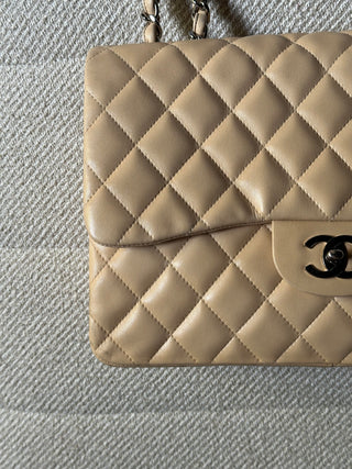 Chanel Timeless Jumbo Beige