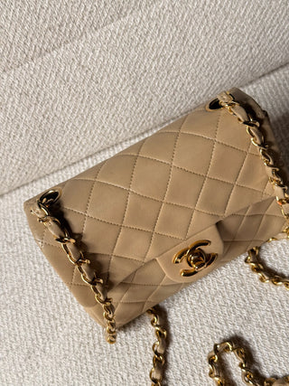 Chanel Timeless Mini Square Vintage Beige