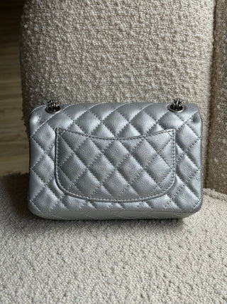 Chanel 2.55 Mini Silver