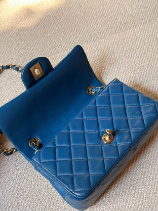 Chanel Timeless Mini Rectangle Bleu
