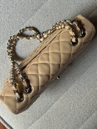 Chanel Timeless Jumbo Beige