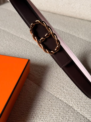 Hermès ceinture Maillon Torsade 24mm