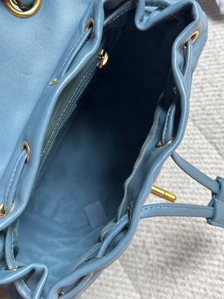 Chanel Sac à Dos Bleu