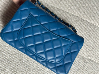 Chanel Mini Rectangle Bleu