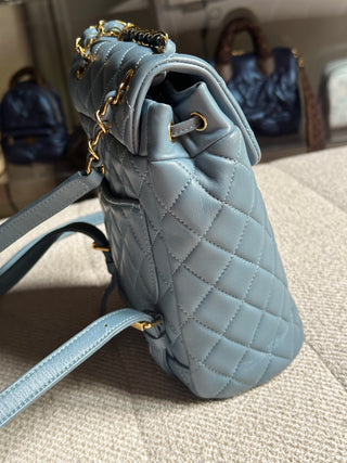 Chanel Sac à Dos Bleu