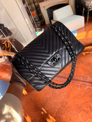 SOLD OUT - Chanel Timeless Jumbo So Black