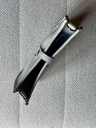 Hermès Mini Evelyne Blanc