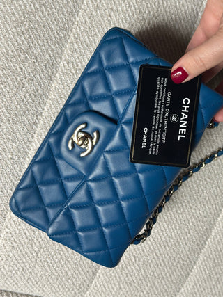 Chanel Mini Rectangle Bleu