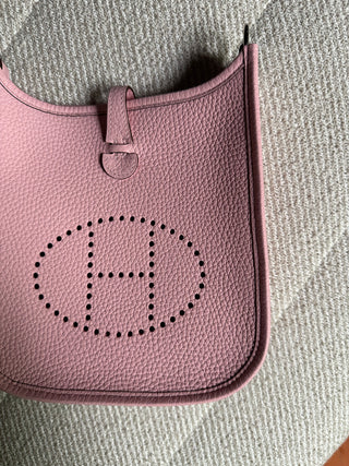 Hermès Mini Evelyne Rose Sakura