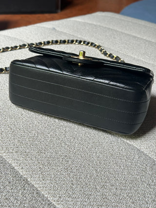 Chanel Timeless Mini Rectangle Chevron Noir