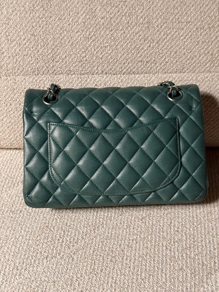 Chanel Timeless Vert Amande 22cm