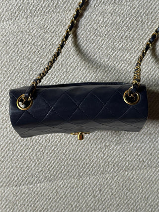 Chanel Timeless Mini Square Vintage Bleu Marine