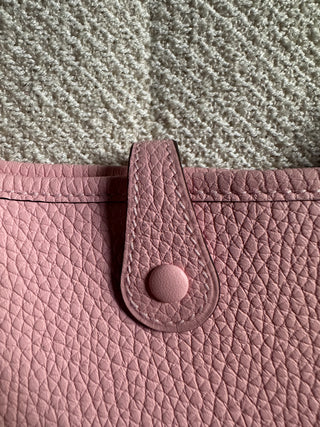 Hermès Mini Evelyne Rose Sakura