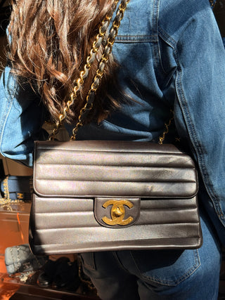 Chanel Timeless Jumbo Vintage Marron