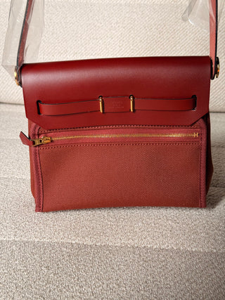Hermès Herbag ZIP 20 Retourné Rouge H