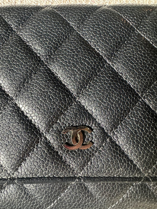 Chanel Wallet On Chain irisé