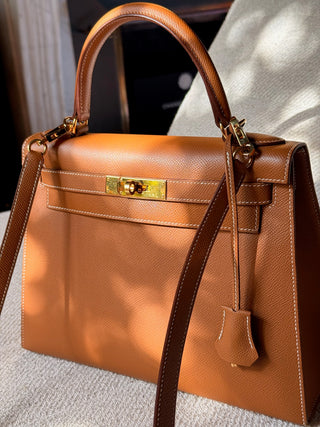 SOLD OUT - Hermès Kelly 28 Epsom Gold