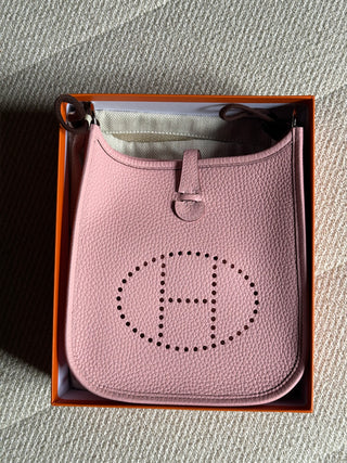 Hermès Mini Evelyne Rose Sakura