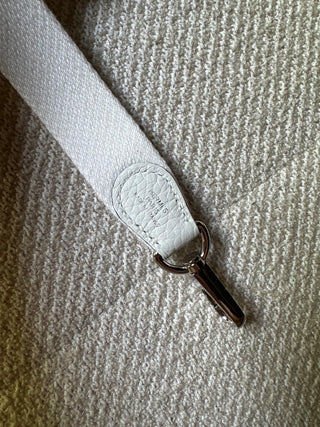 Hermès Mini Evelyne Blanc