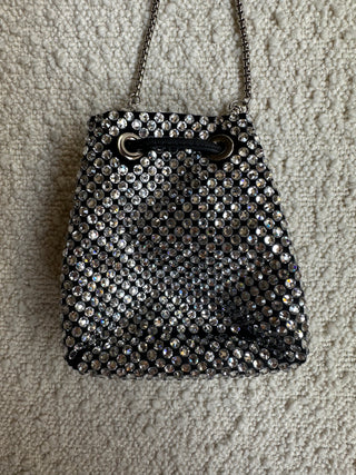 Prada Mini Pochette Ornementée Satin