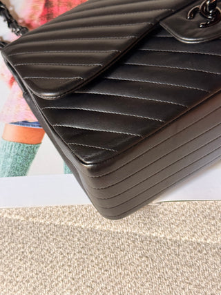 SOLD OUT - Chanel Timeless Jumbo So Black