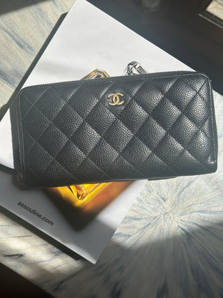 Chanel Porte-Monnaie Noir
