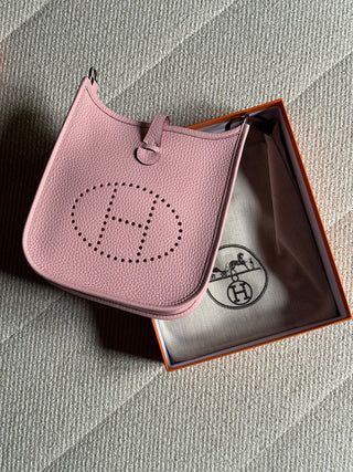 Hermès Mini Evelyne Rose Sakura